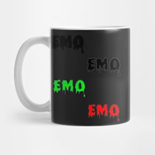EMO sticker pack Mug